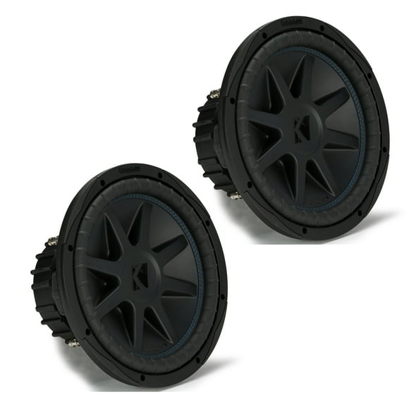 (2) Kicker 44CVX124 Comp VX Car Audio Suwboofer Dual 4 Ohm 12" Sub CVX12 Pair