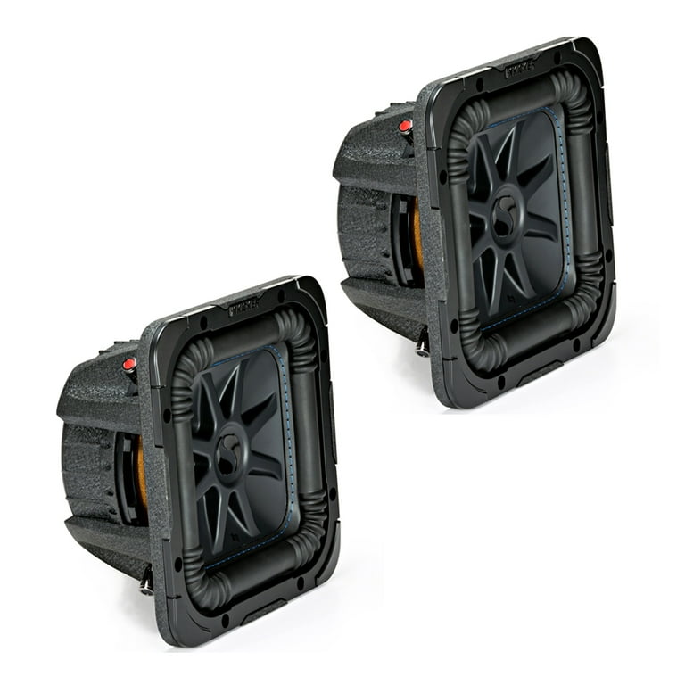 Kicker 8 inch square cheap subwoofer