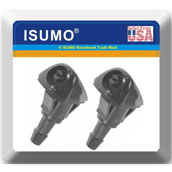 2 Kit Windshield Washer Nozzle Front Left/Right Fits: Honda S2000 2000-2009