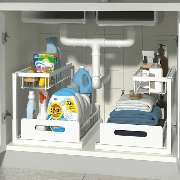 2 Kitchen Storage Racks and Accessories, Kitchen Organizer