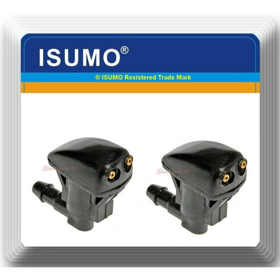 2 Kits Windshield Washer Nozzle Front Dual Holes Fits Toyota Avalon Camry Prius