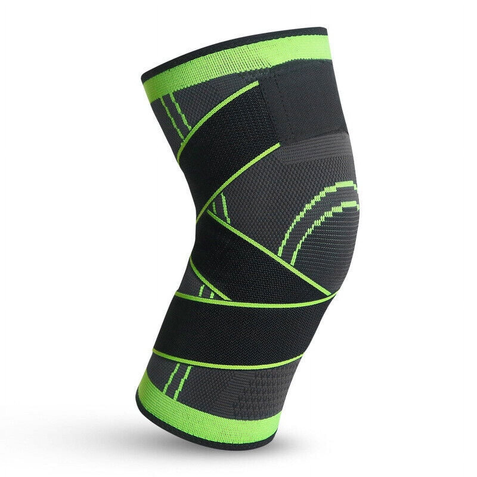 2 Knee Brace Sleeve Compression Support Sport Gym Joint Pain Arthritis