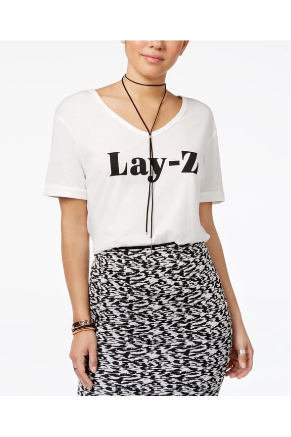 2 Kuhl Juniors Lay Z Graphic T-Shirt White L