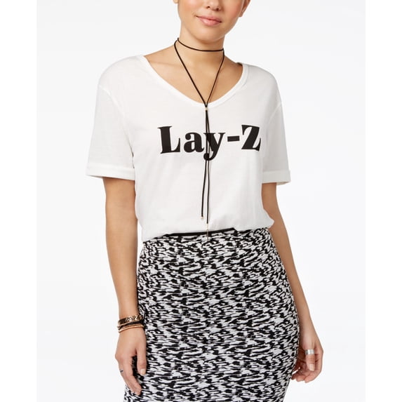 2 Kuhl Juniors Lay Z Graphic T-Shirt White M