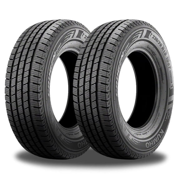 2 Kumho Crugen HT51 275/65R18 123/120R E/10 All Season 3PMSF Tires 45000 MILE 2182333 / 275/65/18 / 2756518