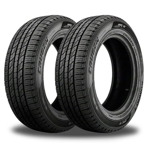 2 Kumho Crugen Premium KL33 235/55R19 101H All Season SUV CUV Performance Tires 2211452 / 235/55/19 / 2355519