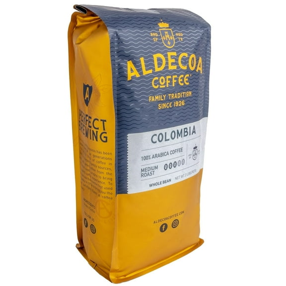 2 LB Ald Colombia Whole Bean