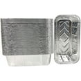 thumbnail image 1 of 2 LB Loaf Baking Pans Disposable Aluminum Foil with No Lids - For Homemade Cakes & Breads Counts 40, 1 of 3