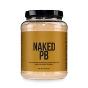 2 LB Powdered Peanut Butter from US Farms – Bulk, Only 1 Ingredient - Roasted Peanuts, Vegan, No Additives, Preservative Free, No Salt, No Sugar - 76 Servings - NAKED PB