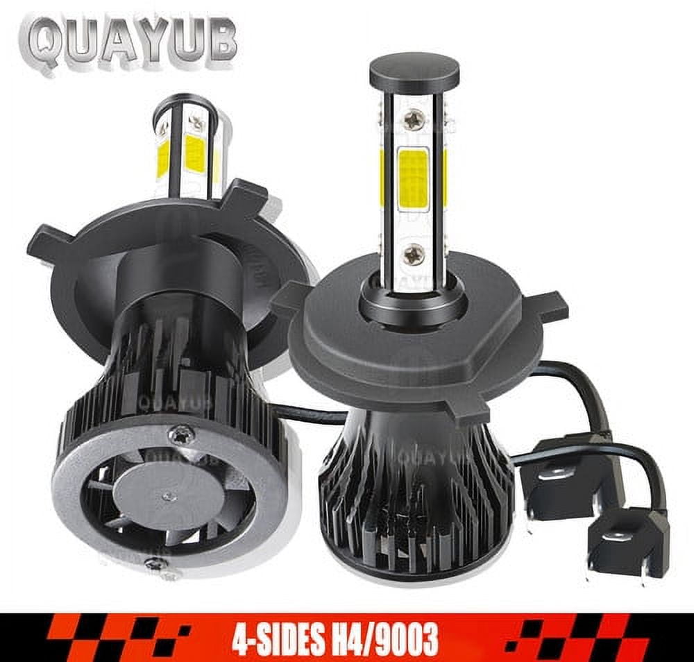 2 LED headlight bulb 6000k for Honda Scooter 1985-1987 Elite 150 CH150 12v 60w