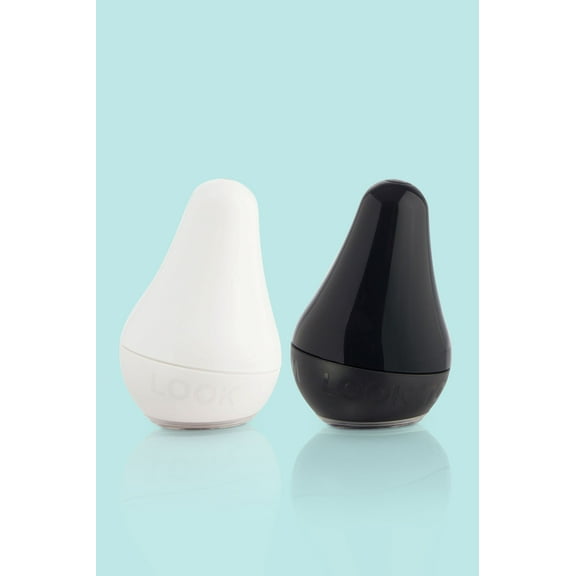 2 LOOK TOUCH TASTE spice grinders (white & black)60