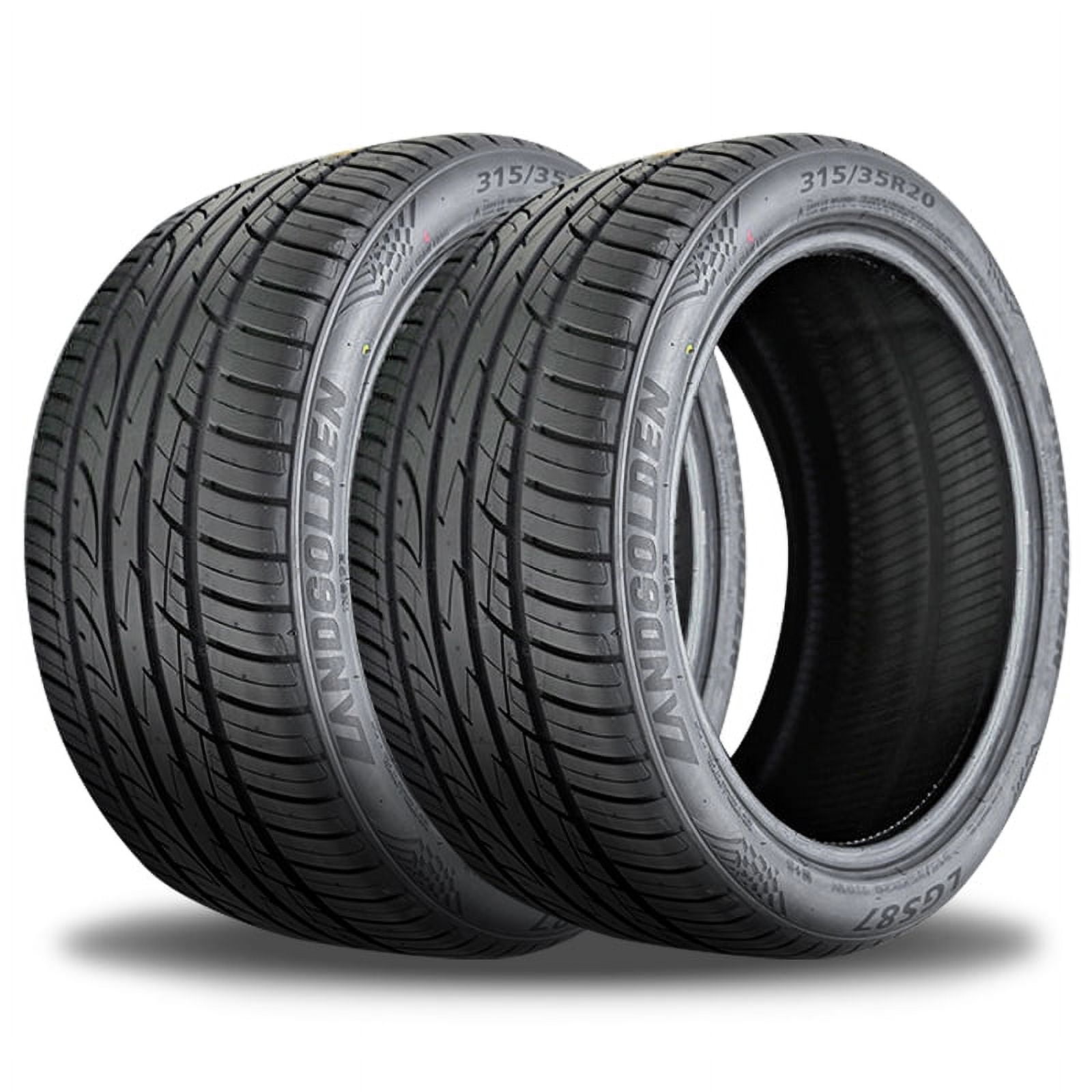 Landgolden LGS87 315/35R20 110W XL All Season Tires, Pair of 2, 50K ...