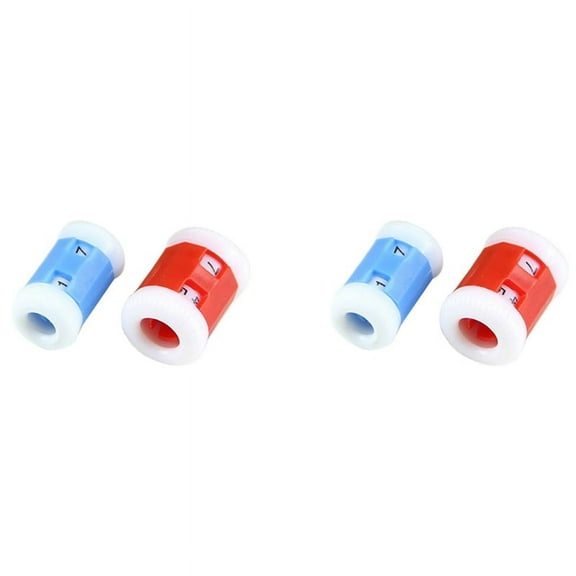 2 Large Red Row Counter+2 Small Blue Row Counter