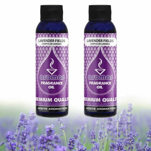 2 Lavender Fields Scented Fragrance Oil Aroma Therapy Diffuse Air Burning 2 Oz