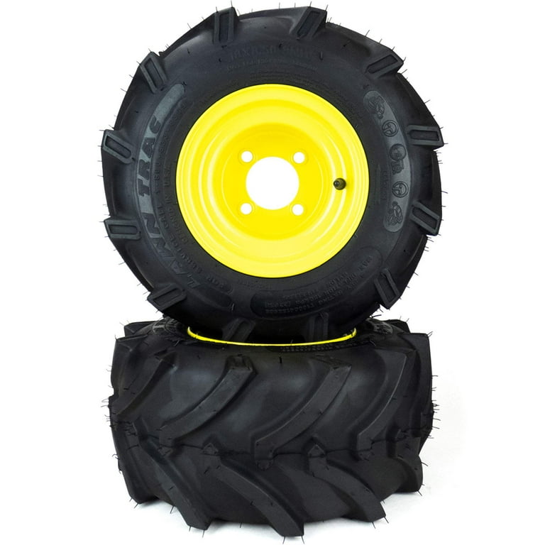 treckyです。 2) Lawn Trac Tire Assemblies 18x8.50-8 Fits John Deere ZTrak
