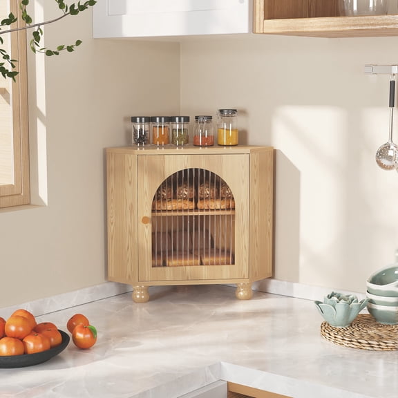 2-Layer Bread Box For Kitchen Countertop