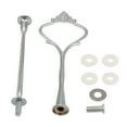 thumbnail image 1 of 2-Layer Cake Stand (Small Crown 2-Layer Silver) Cupcake Plate Stand Crown 2 Tier Cake Cupcake Plate Stand Handle Hardware Fitting Holder Silver Eguiwyn Clearance!, 1 of 2