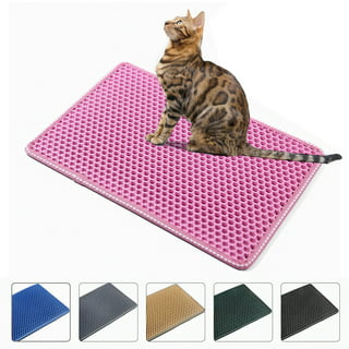 Cat Litter Mat Pink / 17.70X23.60 (45X60cm)