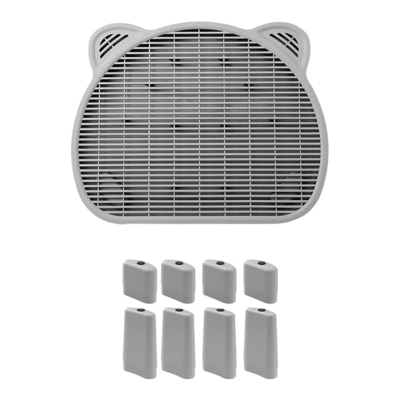 2 Layer Cats Litter Trapping Mat For Preventing Spill And Litter Collectings