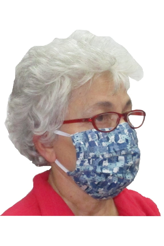 2 Layer Fabric Face Covering, Face Mask. Made in USA. Same day shipment