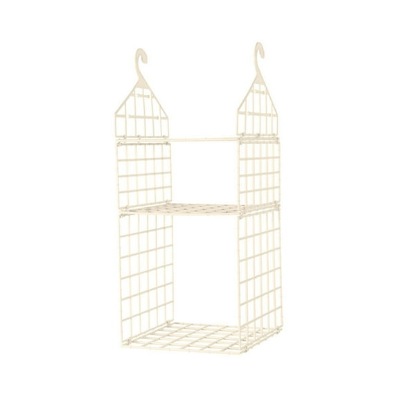 2-Layer Folding Clothing Storage Rack Bg4 A,Hanging Closet Shelves Closet Organizing Shelves Clothes Rack Foldable Storage Shelves Locker Shelf Foldable Garment Rack Coat Hangers