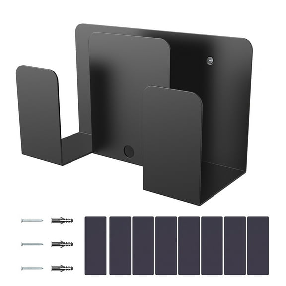 2 Layer Metal Wall Shelf Wall Rack for Organizing Laptops and Tablets for Devices Within 4cm