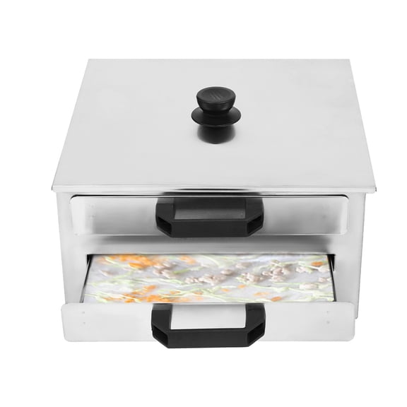 2 Layer Rice Noodle Rolls Machine, Rice Noodle Roll Food Steamer with Extra Tray, Guangdong Changfen Cantonese Cuisine Household Cookware