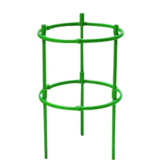 2 Layer Tomato Plant Support Stake Tower Cage for Raised Garden Bed Adjustable Guage for Indoor and Outdoor Gardening