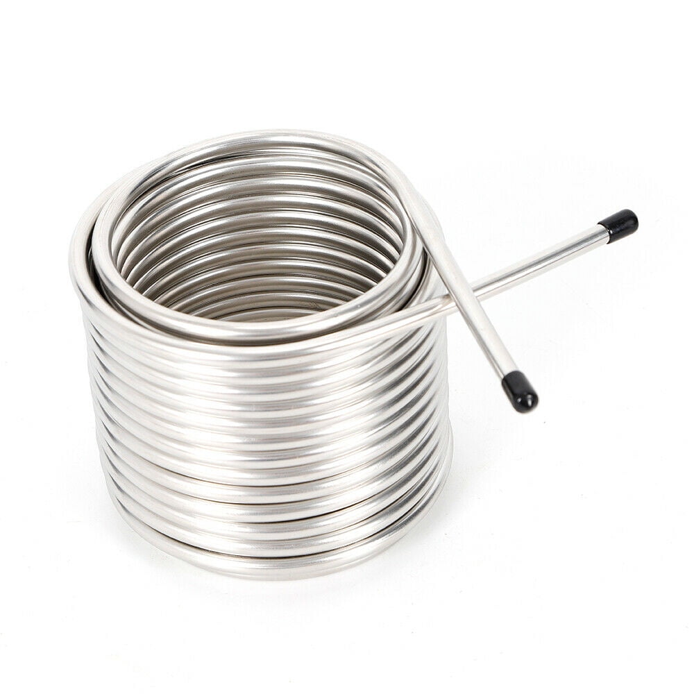 2 Layers Stainless Cooling Coil Pipe Wort Chiller Coil 50' ,Home