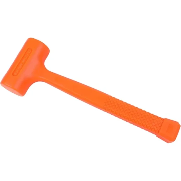 2 Lbs Dead Blow Mallet Hammer Full Neon Body Mallet Hammer Soft Face