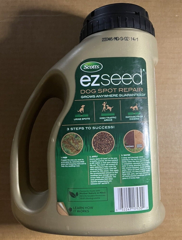 2 Lbs. EZ Seed Dog Spot Repair Sun and Shade Grass Seed and Mulch