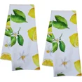 thumbnail image 1 of (2) Lemon Kitchen Kitchen Bathroom Bar Cotton Spring Summer New, 1 of 6