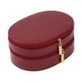 thumbnail image 1 of 2 Level Travel Lizard Leather Jewelry Case, 1 of 5