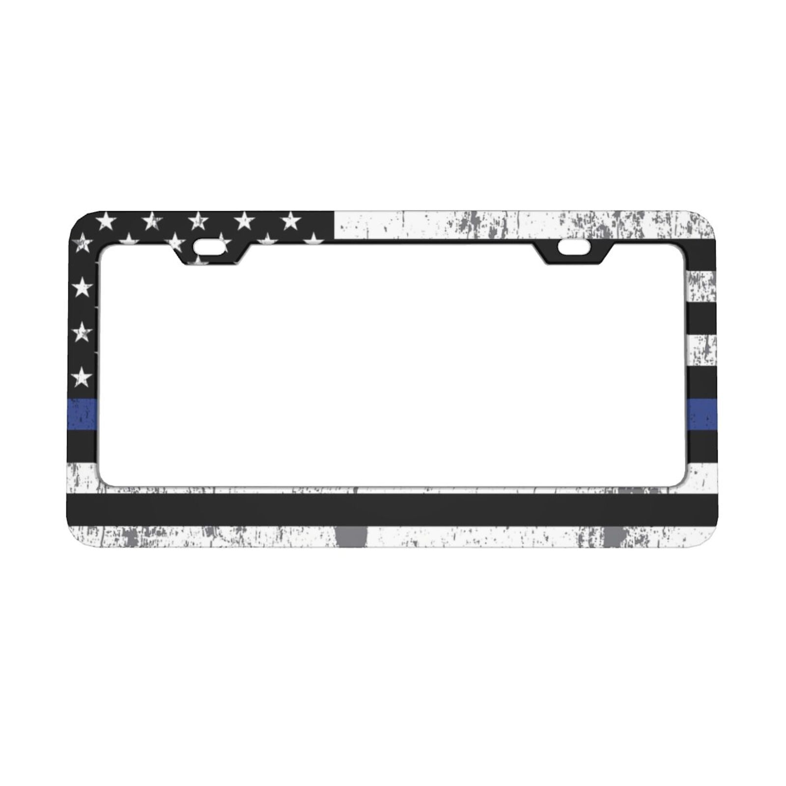 2 License Plate Frames Usa Flag Rustproof License Plate Frame for Women