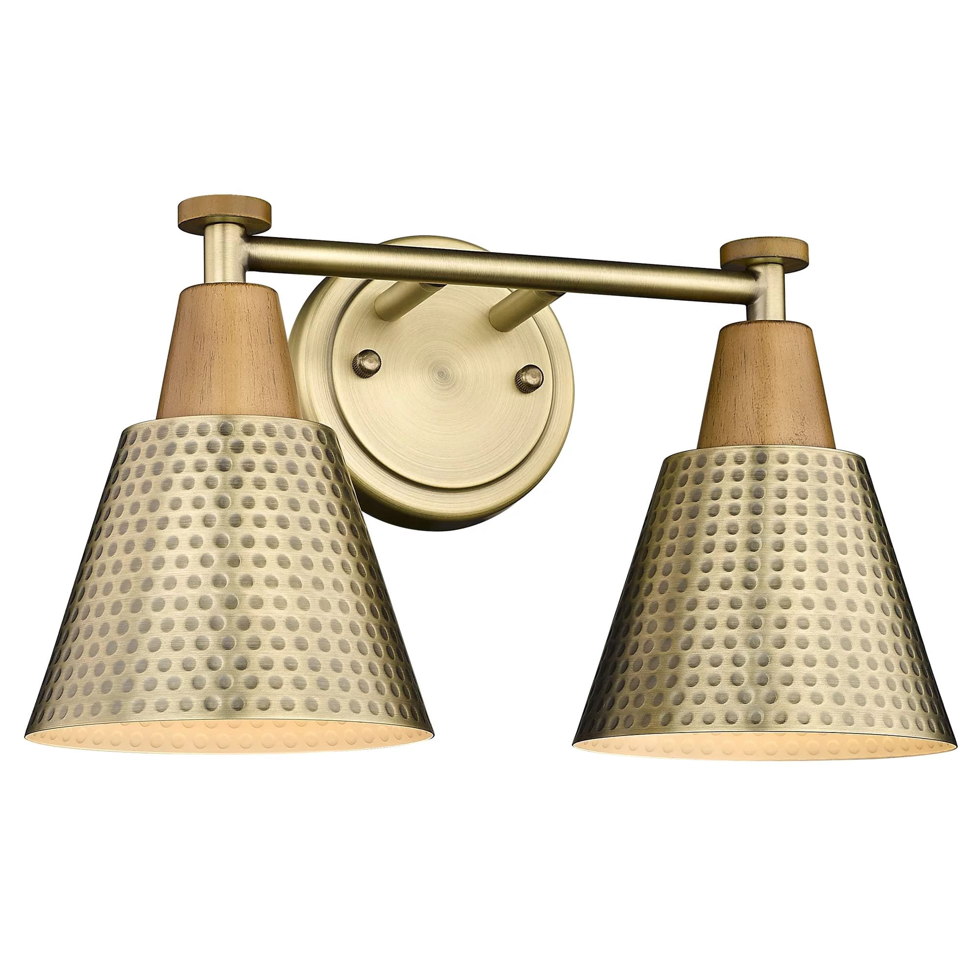 2-Light Antique Brass Bathroom Light Fixtures Bathroom Vanity Lights Over Mirror Antique Brass ...