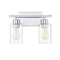 thumbnail image 1 of 2 Light Bath Bar-Transitional Style with Contemporary and Modern Inspirations-9.75 inches Tall By 13.25 inches Wide Bailey Street Home 159-Bel-3088608, 1 of 4