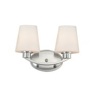 11832SWSN-Maxim Lighting-Shelter-2 Light Bath Vanity-13 Inches wide by 9.5 inches high-Satin Nickel Finish