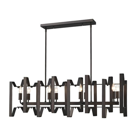 2 Light Bath Vanity In Modern Style-11 Inches Tall And 17 Inches Wide-Matte Black Finish Z-Lite 343-2V-Mb