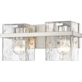 thumbnail image 1 of 1938-2V-BN-Z-Lite-Bennington - 2 Light Bath Vanity In Traditional Style-7 Inches Tall and 14.25 Inches Wide-Brushed Nickel Finish, 1 of 2
