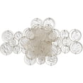 thumbnail image 1 of 2 Light Bath Vanity in Contemporary Style-10.5 inches Tall and 7 inches Wide-Champagne Silver Finish Bailey Street Home 79-Bel-5037581, 1 of 1