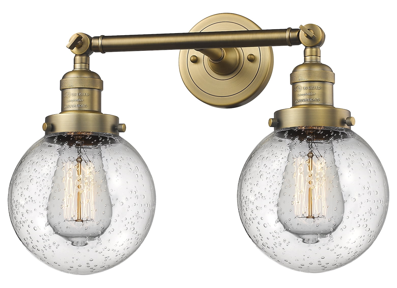 2 Light Bathroom Fixture - Walmart.com