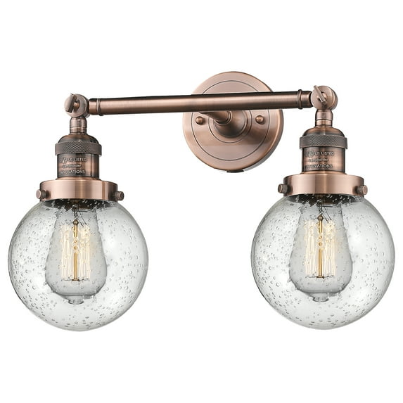 2 Light Bathroom Fixture