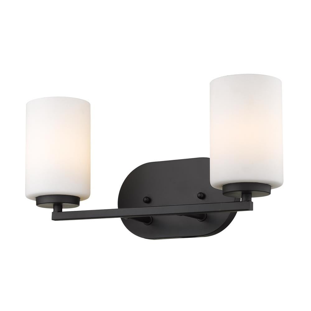 2 Light Bathroom Light Fixture in Durable Style 8 inches High By 16 inches Wide Bailey Street Home 170-Bel-3361604