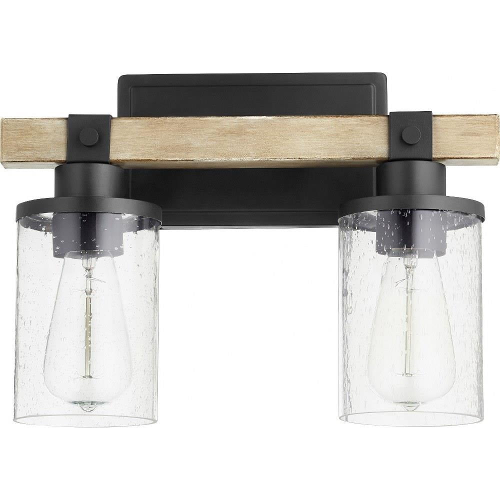 2 Light Bathroom Light Fixture in Soft Contemporary Style 13.75 inches Wide By 10.5 inches High Bailey Street Home 183-Bel-3331792