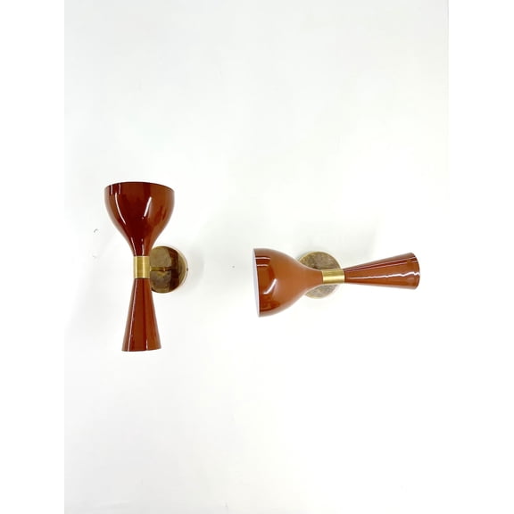 2 Light Brass Wall Sconce Handcrafted Modern Wall Lamp ,Reading Light Lamp, Brass Vanity Wall Light Stilonovo Sconce