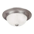 thumbnail image 1 of 2-Light Ceiling Light in Satin Nickel, 1 of 2