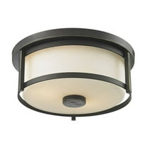 2 Light Flush Mount