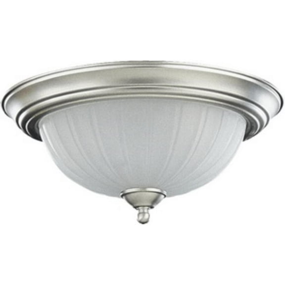 2 Light Flush Mount in Style 13 inches Wide By 7 inches High Bailey Street Home 183-Bel-599847