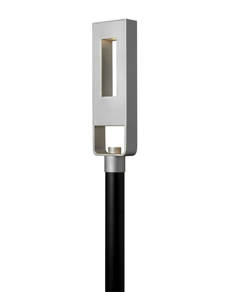 Open Box 2 Light Large Outdoor Post Top Or Pier Mount Lantern-Titanium Finish-Mr16 Bi-Pin Lamp Base Type-Led Lamping Type Hinkley Lighting 1641Tt-Ll