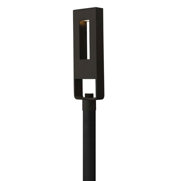 2 Light Large Outdoor Post Top or Pier Mount Lantern-Satin Black Finish-Mr16 Bi-Pin Lamp Base Type-Led Lamping Type Bailey Street Home 81-Bel-4530521
